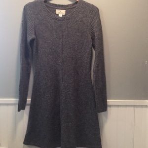 A Line sweater dress